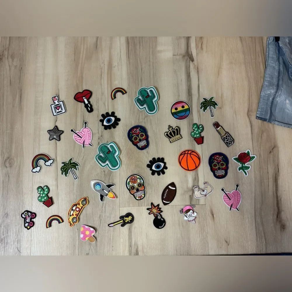 Lot of Sew On or Iron On Patches NEW